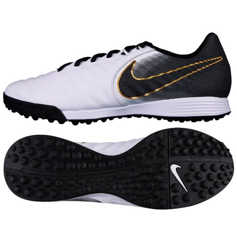 Pantof de fotbal Nike Tiempo LegendX 7 Academy TF M AH4243-100 alb