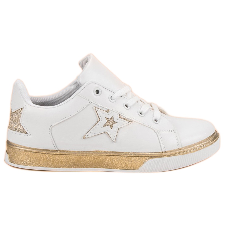 Pantofi sport pentru femei alb galben Pantofi sport pentru femei alb galben