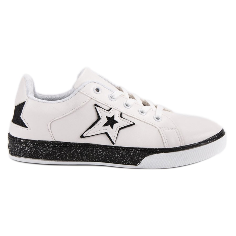 Pantofi sport pentru femei alb negru