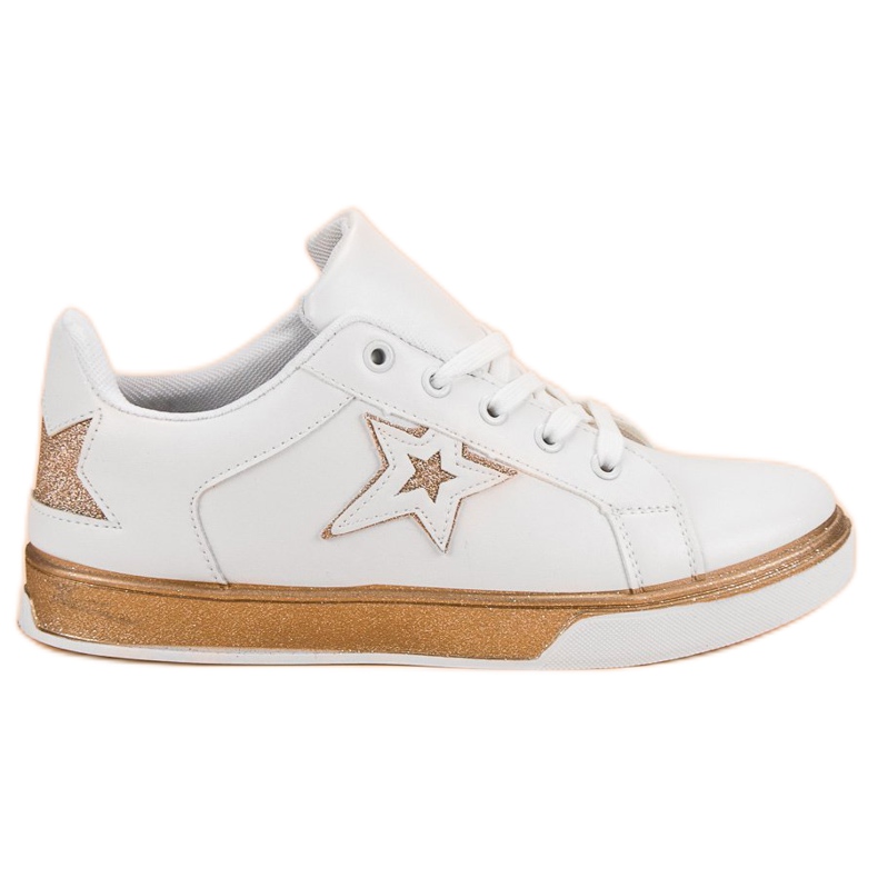 Pantofi sport pentru femei alb galben Pantofi sport pentru femei alb galben