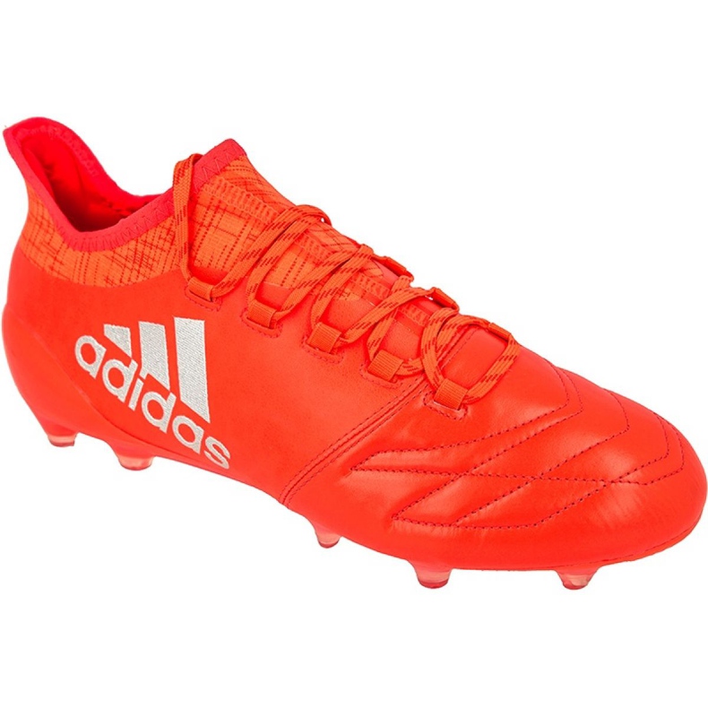 Ghete de fotbal Adidas X16.1 Fg M Leather S81966 multicolor roșu