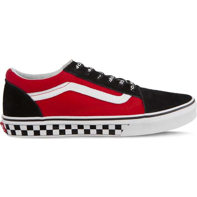 Vans Vechi Skool VI7 Logo Pop Black Negru Alb multicolor roșu
