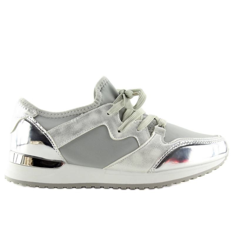 Pantofi sport argintii 6241 Argintii gri