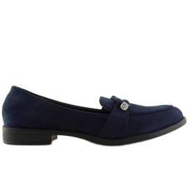 Mocasini dama bleumarin 3117 Albastru albastru marin