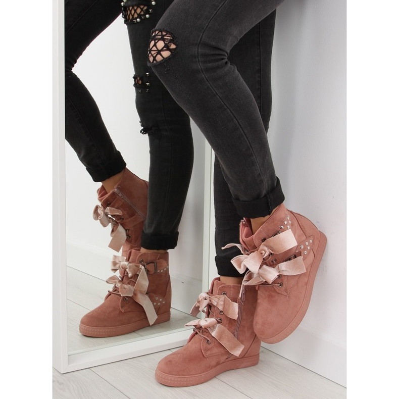 Adidași roz roz A-79 Pink II-GAT