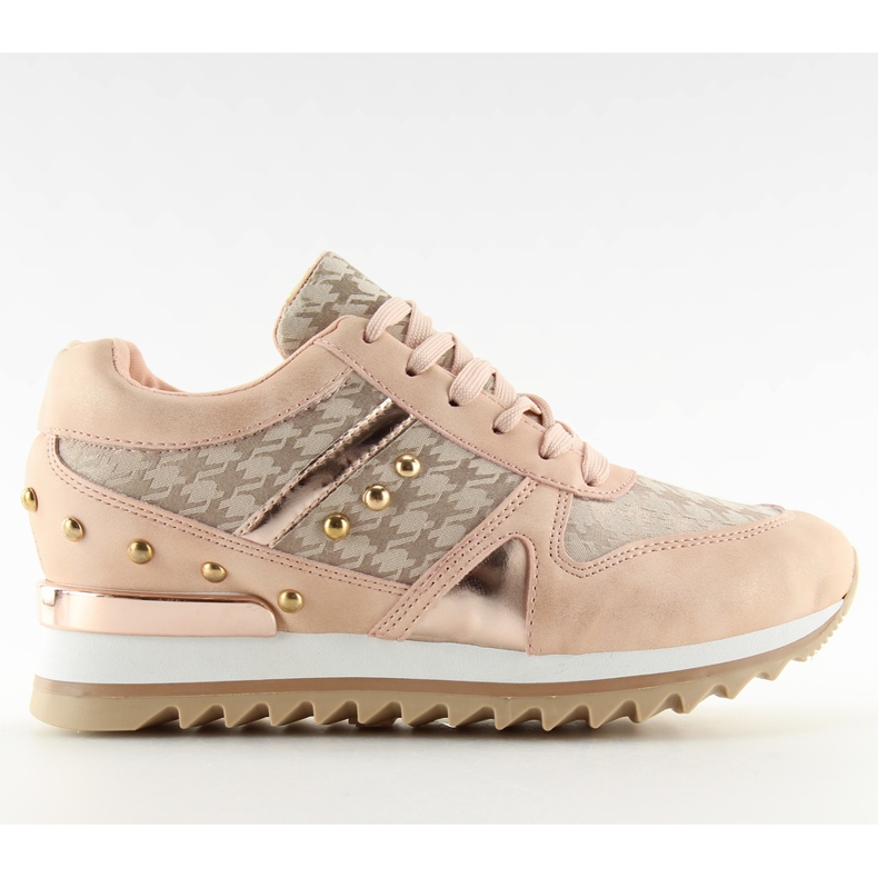 Pantofi sport pentru femei G-119 Champagne II-GAT roz