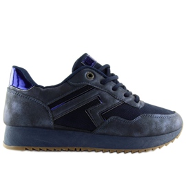 Pantofi sport albastru KB-091 Albastru închis