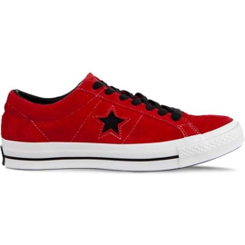 Converse Star Star Dark Star C163246 Enamel Roșu Alb Negru roşu