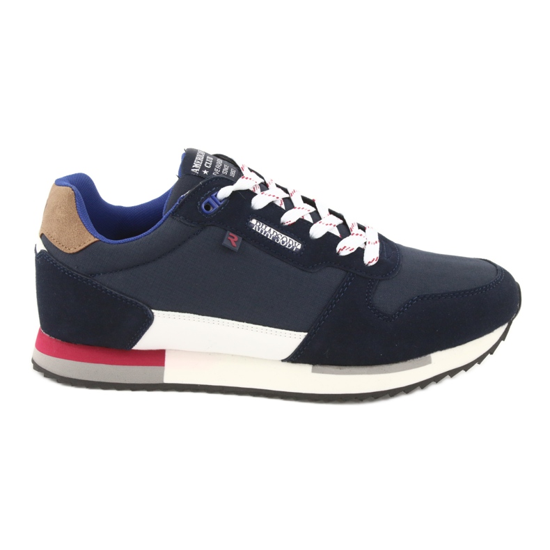 Adidași ușori American Club RH12 alb albastru marin