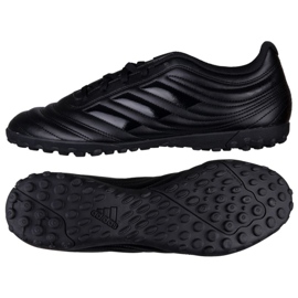 Ghete de fotbal Adidas Copa 19.4 Tf M D98071 negru negru Ghete de fotbal Adidas Copa 19.4 Tf M D98071 negru negru