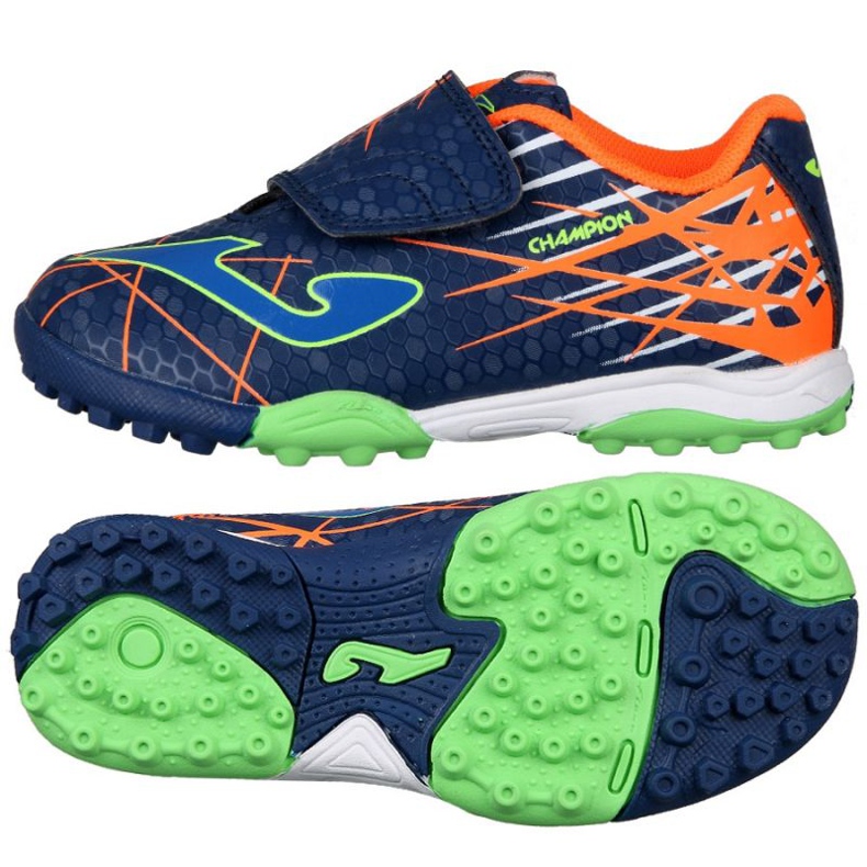 Ghete de fotbal Joma Champion 903 Tf Jr CHAJS.903.TF albastru albastru marin