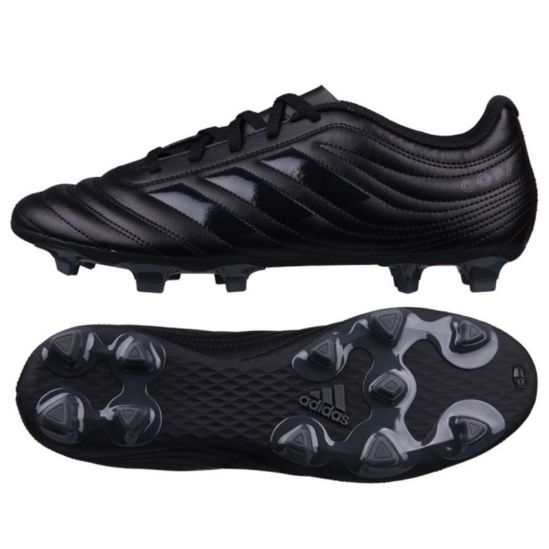 Ghete de fotbal Adidas Copa 19.4 Fg M D98068 negru negru Ghete de fotbal Adidas Copa 19.4 Fg M D98068 negru negru
