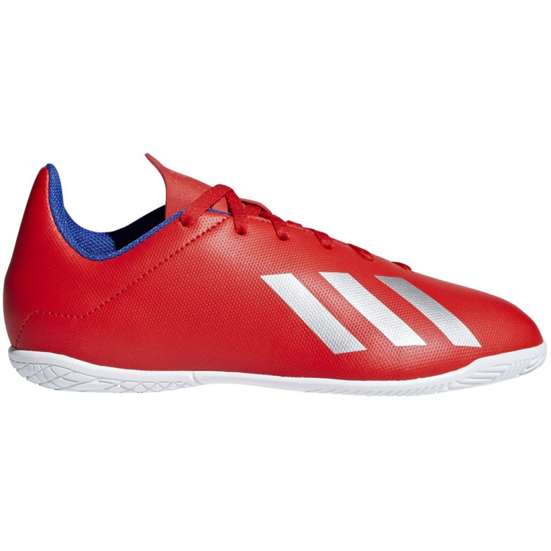 Încălțăminte de interior adidas X 18.4 In Jr BB9410 multicolor roșu