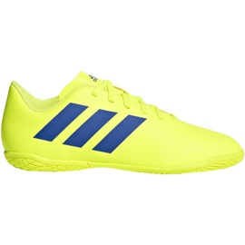 Încălțăminte de interior adidas Nemeziz 18.4 In Jr CM8519 galben galben