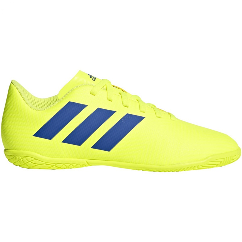 Încălțăminte de interior adidas Nemeziz 18.4 In Jr CM8519 galben galben Încălțăminte de interior adidas Nemeziz 18.4 In Jr CM8519 galben galben