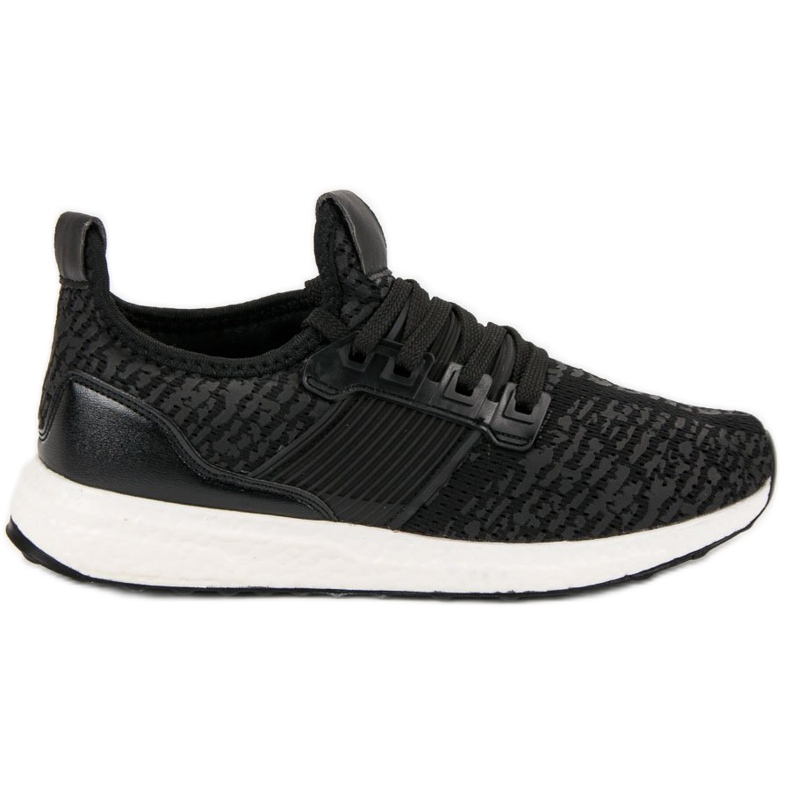 Pantofi sport de alunecare negru