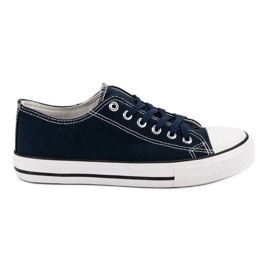 J. Star Adidași clasici de culoare bleumarin violet J. Star Adidași clasici de culoare bleumarin violet