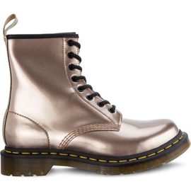 Dr. Martens 1460 Vegan Chrome Rose Aur galben multicolor