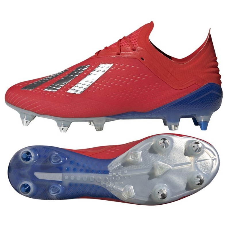 Ghete de fotbal Adidas X 18.1 Sg M BB9359 roșu roșu