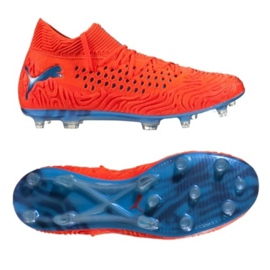 Ghete de fotbal Puma Future 19.1 Netfit Fg Ag M 105531 01 roșu roșu Ghete de fotbal Puma Future 19.1 Netfit Fg Ag M 105531 01 roșu roșu