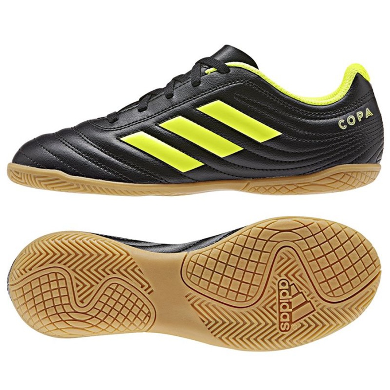 Încălțăminte de interior adidas Copa 19.4 In Jr D98095 negru negru Încălțăminte de interior adidas Copa 19.4 In Jr D98095 negru negru