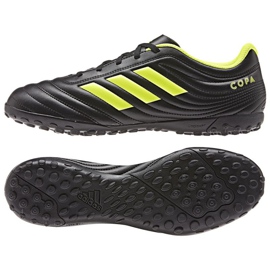 Ghete de fotbal Adidas Copa 19.4 Tf M BB8097 negru negru Ghete de fotbal Adidas Copa 19.4 Tf M BB8097 negru negru