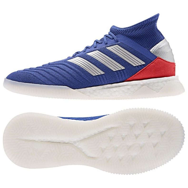 Încălțăminte de interior adidas Predator 19.1 Tr M BB9081 albastru albastru