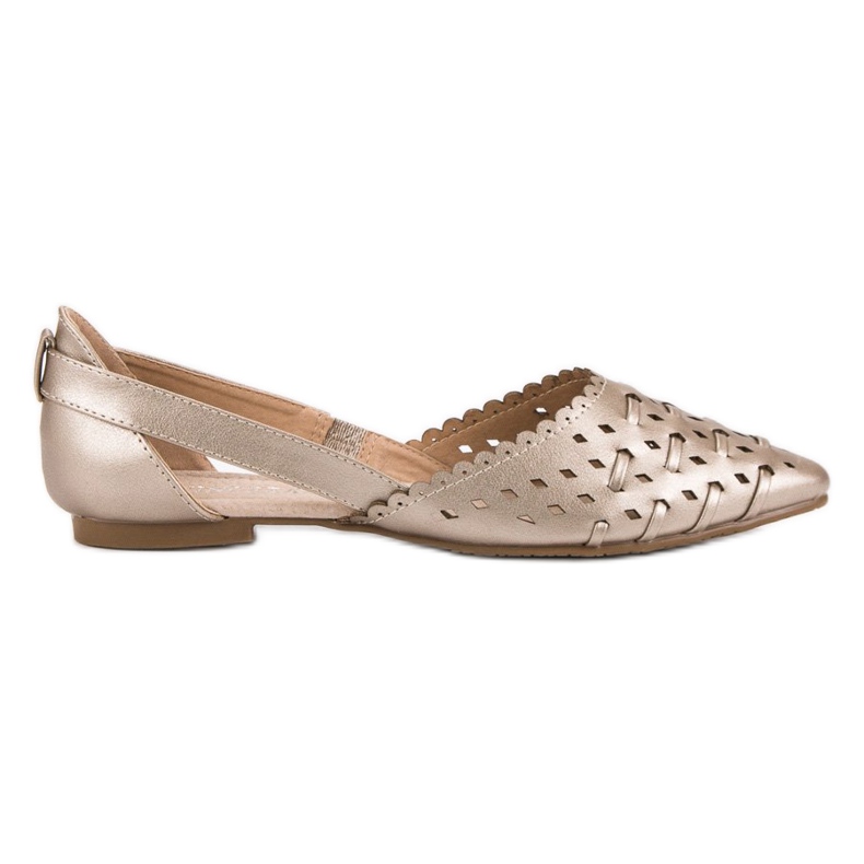 Balerini elegante VINCEZA galben Balerini elegante VINCEZA galben