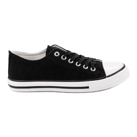 J. Star Adidași negri clasici negru J. Star Adidași negri clasici negru