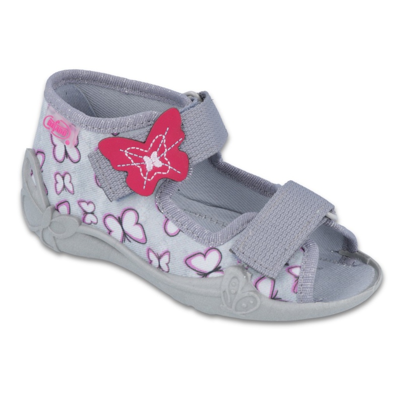 Încălțăminte pentru copii Befado 242P090 violet gri roz