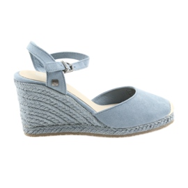 Sandale Big Star espadrile 274A170 albastre maro albastru