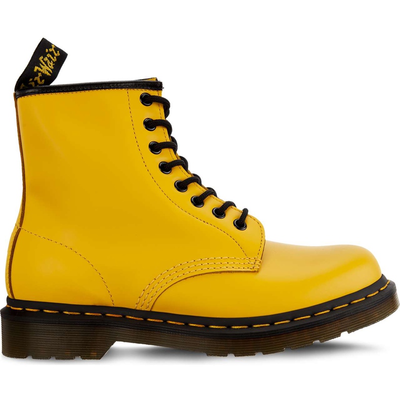 Dr. Martens 1460 Icoane de vară netede galbene portocale