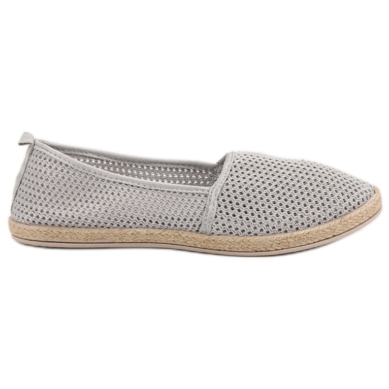 Sweet Shoes Espadrile gri deschis