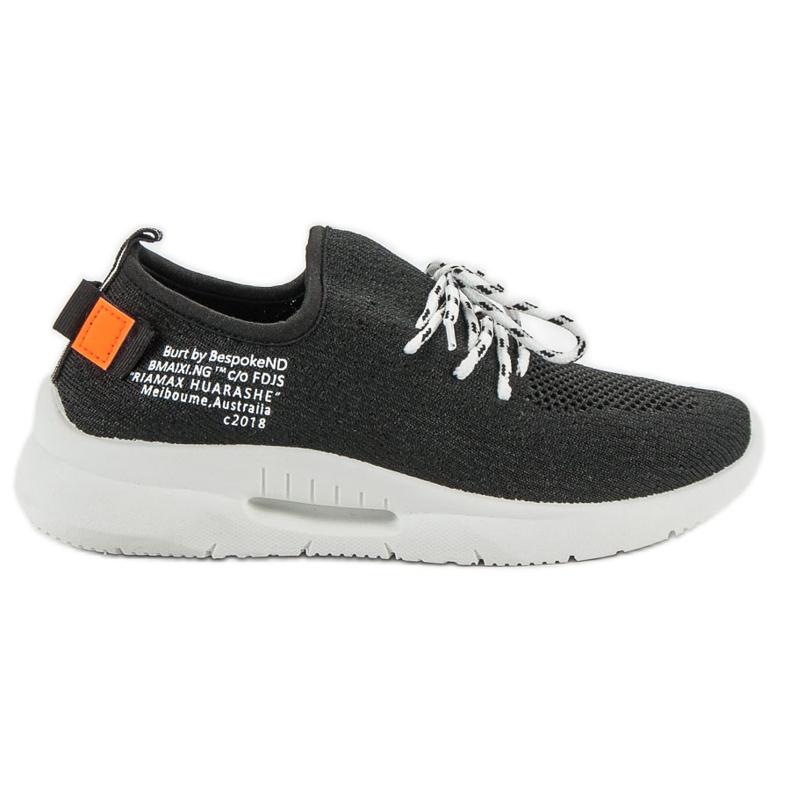 Mckeylor Pantofi sport de alunecare negru Mckeylor Pantofi sport de alunecare negru