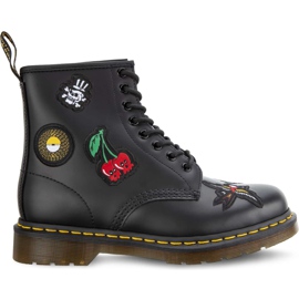 Dr. Martens 1460 Patch negru neted