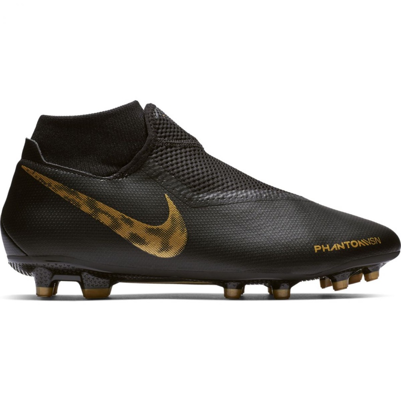 Pantofi de fotbal Nike Phantom Vsn Academy Df FG / MG M AO3258-077 negru negru Pantofi de fotbal Nike Phantom Vsn Academy Df FG / MG M AO3258-077 negru negru