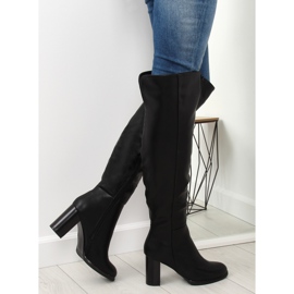 Negru tocuri înalte 9206 Negru II-GAT