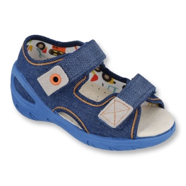 Pantofi pentru copii Befado pu 065X126 albastru albastru marin
