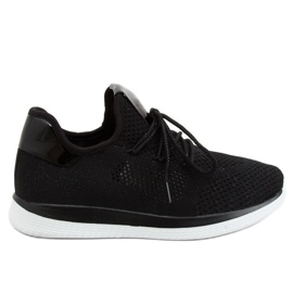 Pantofi sport negri B111-8 Negru Pantofi sport negri B111-8 Negru