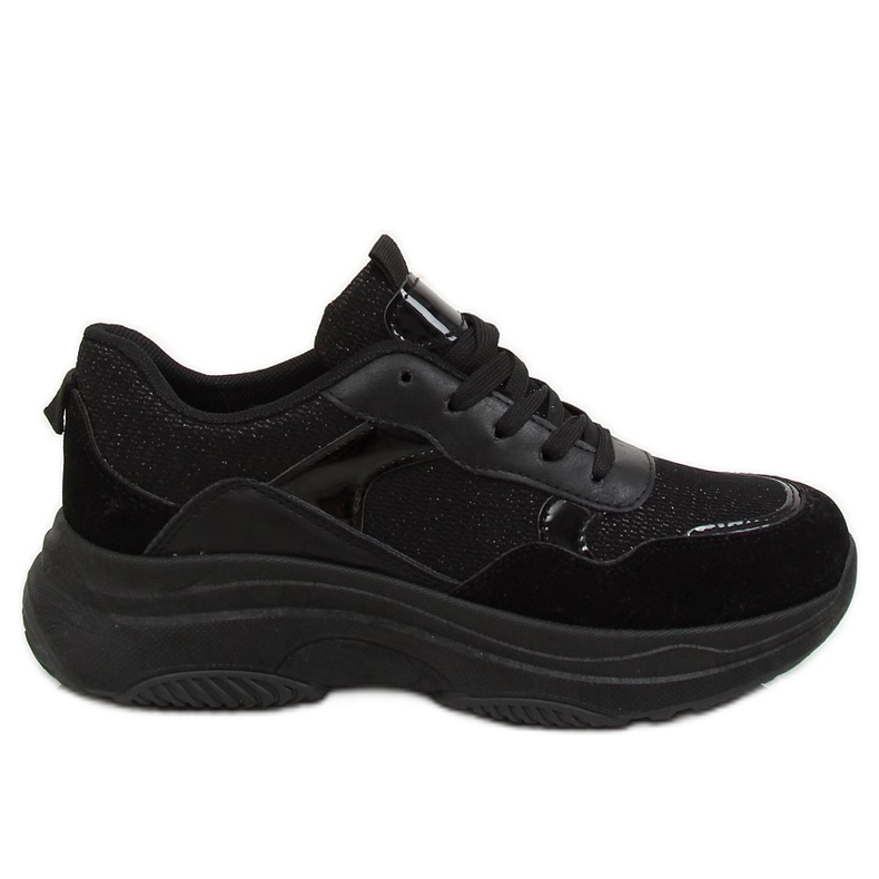 Pantofi sport negri B318-18 Negru