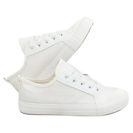 Adidași albi pentru femei BOK-1138 Alb Adidași albi pentru femei BOK-1138 Alb
