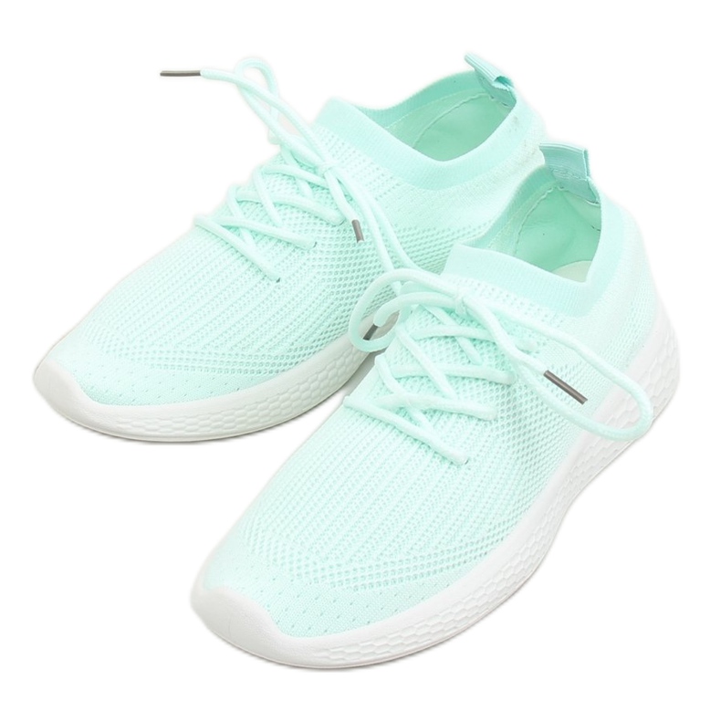 Pantofi sport menta X-9755 Verde multicolor