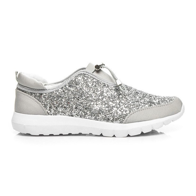 Vices Pantofi sport Gri Glitter