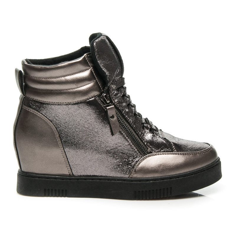 Coura Adidași la modă gri