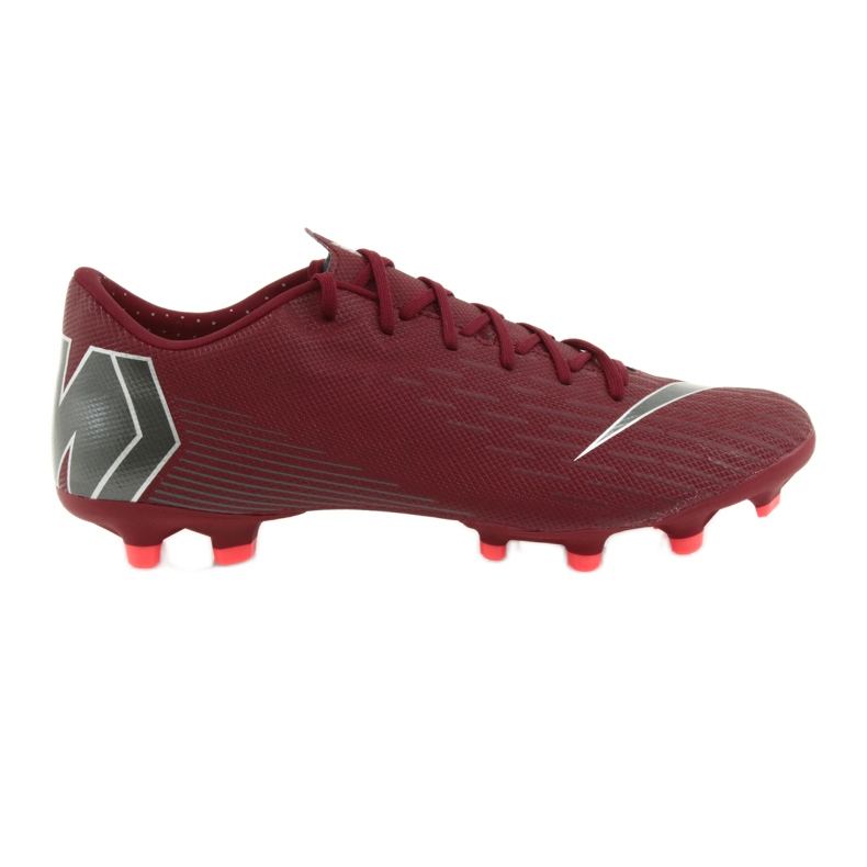Pantofi de fotbal Nike Mercurial Vapor 12 Academy FG M AH7375-606 claret roșu