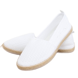 Espadrile cu plasă albă JX1029 Albă Espadrile cu plasă albă JX1029 Albă