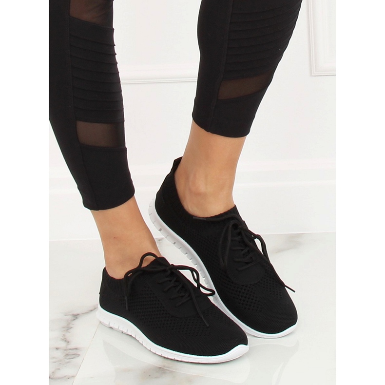 Șosete negre K-379 Negru