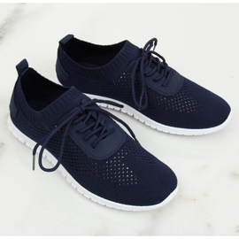 K-379 Pantofi sport albastru de șosete albastru albastru marin