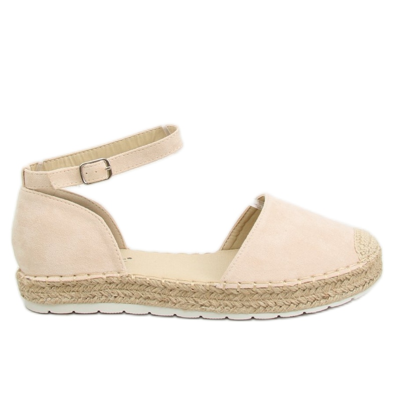 Espadrile bej pentru femei JH85 Bej