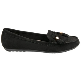 Mocasini negri clasici negru Mocasini negri clasici negru